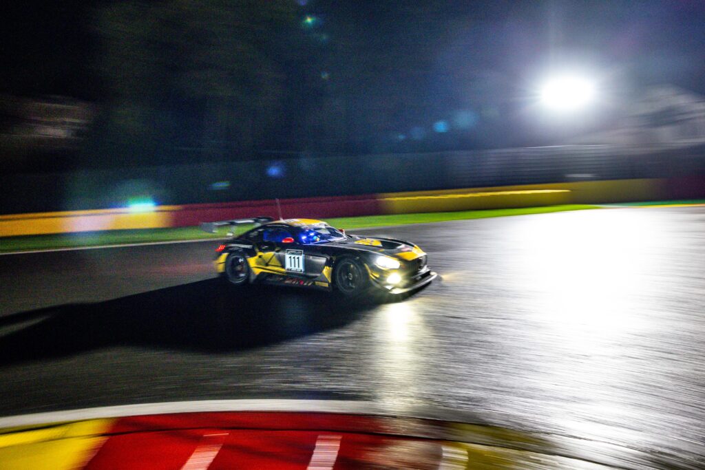 night racing at 24h of Spa