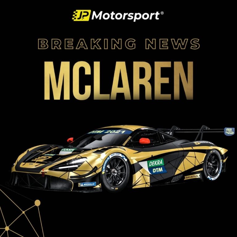 JP Motorsport enters DTM with McLaren and Christian Klien